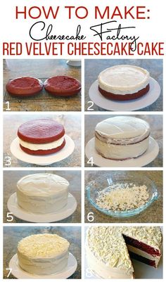 how to make cheesecakes with red velvet cheesecake cake recipe step by step instructions