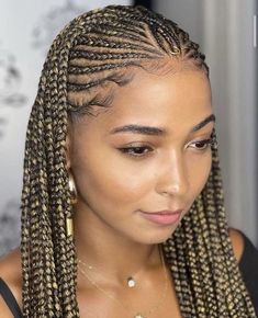 Shared by niacymonestarks. Find images and videos on We Heart It - the app to get lost in what you love. Twisted Hair, Feed In Braid, Braid Ideas, Braids For Black Women