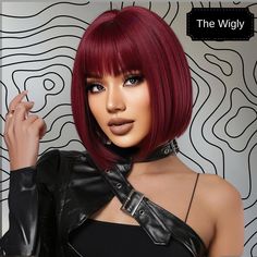 12" Short Straight Bob Wig 🖤 Burgundy Red Wine Hair ⚡ Synthetic Wig for Women ️ 12" Short Straight Bob: Sleek and sophisticated style for a modern look. 🖤 Burgundy Red Wine Color: Bold and vibrant, perfect for making a statement. 🎉 Ideal for Cosplay & Daily Wear: Suitable for costumes, parties, or casual styling. 💃 Natural Look: Designed to mimic real hair for a flawless appearance. 🔥 High-Quality Synthetic Wig: Durable, soft, and comfortable for all-day wear. Features:Heat-Resistant Color:Red Type:Bangs Wig Cap Type:Rose Mesh Net Crowd:Women Hairstyle:Short Wigs Theme:Daily Curl:Straight Hair Dye/Bleach/Perm:No Heat Tolerence:150℃ Material:High Temperature Fiber Burgundy Wig, Curling Straight Hair, Straight Hair Wig, Short Straight Bob, Wine Hair, Wig Short, Natural Wigs, Straight Bob, Short Straight Hair