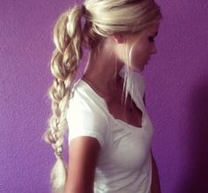 ❤️ Messy Braids, Barefoot Blonde, A Pony, كريستيانو رونالدو, Long Blonde, Long Braids, Long Blonde Hair, Hair Envy, Dream Hair