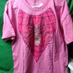 Marvel Her Spider T-Shirt Deadpool T Shirt, Marvel Tshirt, Marvel Shirt, Black Panther Marvel, Marvel Women, Basic Shorts, Blue Tshirt, Vintage Tshirts, Tshirt Logo