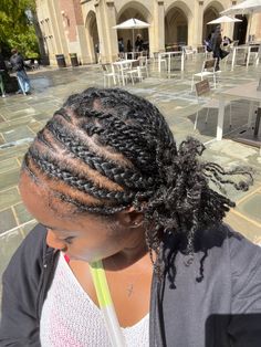 Cute Simple Cornrow Hairstyles On Short 4c Hair, Natural Braids For Black Women, Cornrows And Twists, Protective Hairstyles For Natural Hair, Natural Braids, Quick Natural Hair Styles, Natural Hairstyle, Cute Curly Hairstyles, Cute Box Braids Hairstyles