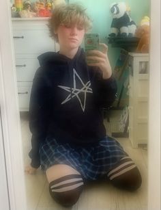 Femboy Outfit, Enby Fashion, Punk Style Outfits, Goth Boy, Emo Guys, Alt Girl