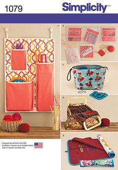 an image of sewing supplies and accessories in the magazine simplicity volume 1