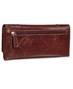 Mancini Casablanca Collection RFID Secure Ladies Trifold Wing Wallet & Reviews - Handbags & Accessories - Macy's Sac Lunch, American Tourister, Mens Cologne, Trifold Wallet, Urban Chic, Mens Gift Sets, Casablanca, Full Grain Leather, Handbag Accessories