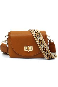 This Bamboo Twist Lock Flap Crossbody Bag features a lock flap design for secure closure. Sturdy material creates a durable and stylish accessory for any outfit. Stay organized and hands-free with this versatile bag. Bamboo Twist Lock Flap Crossbody BagFaux vegan leatherTurn-lock closureGold-tone hardwareDetachable shoulder strap (Guitar strap)L 7 * H 4.8 * W 3 Heel Slippers, Sweatshirt Set, Novelty Socks, Guitar Strap, Denim Shorts Women, Tie Shoes, Fashion Accessories Jewelry, Stay Organized, Athletic Wear