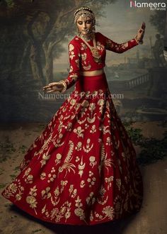 Red Silk Lehenga, Maroon Lehenga, Pakistani Lehenga, Silk Lehenga Choli, Raw Silk Lehenga, Contemporary Bridal, Red Lehenga, Indian Lehenga, Pakistani Bridal Dresses