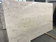 a large marble slab in a warehouse