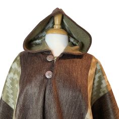 Discover the perfect blend of style and coziness with our women's and men's hooded alpaca poncho. Made from luxurious alpaca wool, this versatile garment is designed to keep you warm and fashionable. Shop now and elevate your winter wardrobe with our premium hooded alpaca poncho.- Very soft and warm- Large and long perfect for the coldest wintertime- Lightweight cape- Comfortable shawl- With fringes and geometric patterns - Made of alpaca wool and acrylicMeasurements: Length from shoulder to bot Alpaca Poncho, Mens Hooded, Alpaca Wool, Winter Time, Geometric Patterns, Winter Wardrobe, Pattern Making, Alpaca, Shawl