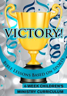 Victory - 4-Week Children's Ministry Curriculum Cathletics Vbs, Childrens Ministry Deals, Bible Camp, Childrens Ministry Curriculum, Sunday School Games, Elementary Curriculum, Camp Theme, Minute To Win, Retreat Ideas