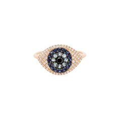 This evil eye is a talisman for protection. Wear it to stay true to your path among the stars. 14K Solid Gold, Diamonds, Sapphire & Topaz Kimberley Certified Diamonds (Conflict Free) If you'd like a multi-colored ring with a different variation of stones, please call or email us at contact@porterlyons.com. Stack with the Baguette V Ring Follow us on Instagram and Facebook V Ring, Topaz Yellow, Evil Eye Ring, Eye Ring, Stay True, Color Ring, Rose Gold Diamonds, Womens Engagement Rings, Diamond Gemstone