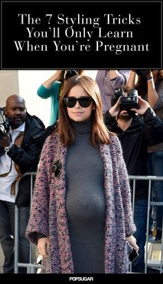 Smart styling tips to try even if you aren't rocking a bump! Styling Tricks, Spring 2015 Fashion, Miroslava Duma