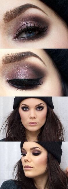 Rocker Makeup, Skirt Diy, Make Up Inspiration, Linda Hallberg, Smink Inspiration, Trendy Makeup, Fall Makeup, Eye Make