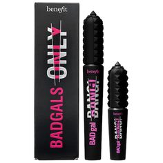 Bang Mascara, Mascara Set, One Percent, Volumizing Mascara, Bad Gal, Volume Mascara, Benefit Cosmetics, Mineral Oil, Maybelline