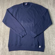 Vintage 2000s Russell Athletic Basic Blank Sportswear Athletic Y2K Aesthetic Streetwear Navy Pullover Crewneck Large Tall Mens Condition:  Excellent Used Condition  = No Flaws ( Fits Big ) Measurements: Please see photos above for all measurements IF YOU BUY TWO OR MORE ITEMS USE THE CODE BUNDLE @ CHECK TO SAVE 20% WE SHIP WITHIN 24 HOURS AFTER PURCHASE! Please be aware that we do not offer free returns!! The Buyer is responsible for the cost of the return label.  Follow us on TikTok & Instagram Aesthetic Streetwear, Russell Athletic, Vintage 2000s, Saint Paul, Y2k Aesthetic, Adult Outfits, Street Wear, Crew Neck, Navy