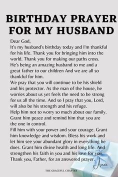 Birthday prayer for my husband Missing My Husband On His Birthday, Happy Blessed Birthday Husband, Msg For Husband Birthday, Happy Birthday To My Hubby Quotes, Prayers For My Boyfriend On His Birthday, Proposal Quotes For Him Future Husband, Birthday Wishes For Husbands, Happy Birthday To Future Husband, Birthday Cards For My Husband