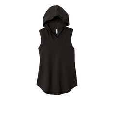 Find the District® Perfect Tri® Women's Sleeveless Hoodie at Michaels. com. A lightweight must-have with just a bit of attitude. A lightweight must-have with just a bit of attitude. Details: Available in multiple colors and sizes 4.5-ounce, 50/25/25 poly/combed ring spun cotton/rayon, 32 singles Tear-away label 2x1 rib knit armholes Back neck tape | District® Perfect Tri® Women's Sleeveless Hoodie in Black | 2XL | Michaels® Baggy T-shirt, Mha Oc, Style Box, Loose Pullover, Sleeveless Hoodie, Womens Tunics, Casual Sweatshirt, Black Jacket, Black Media