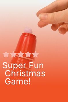 Photo of mini red solo cups stacked up with a white pom pom visible on the top one, a hand just placing it there. Red overlay with 5 stars reads, "Super Fun Christmas Game!" Christmas Games Ideas, Kids Santa Hat, Bilateral Coordination, Minute To Win, Christmas Games For Kids, Christmas Crafts For Toddlers, Fun Christmas Games, Games Ideas, Christmas Game