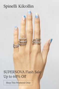 Shop one-of-a-kind pieces at unbelievable prices before they vanish! This weekend only - up to 60% off SUPERNOVA Flash Sale Collection Pinky Ring