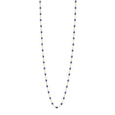 Gigi Clozeau - Classic Gigi Bleuet sautoir, Yellow Gold, 34 Timeless Pieces, Long Necklace, How To Find Out, Beaded Necklace, Yellow Gold, Yellow, Gold