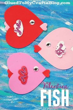 three valentine's day crafts for kids to make