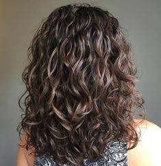 Voluminous Wavy Permed Hair Beach Curl Perm, Types Of Perms Before And After, Perm Curly Hair, Medium Perm, Soft Perm, Modern Perm, Body Perm