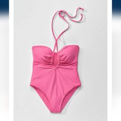 No Boundaries Juniors Ruched V-Neck One-Piece Swimsuit Nwt L No Boundaries, Boundaries, Womens Swim, One Piece Swimsuit, Swimming, One Piece, V Neck, Pink, Women Shopping