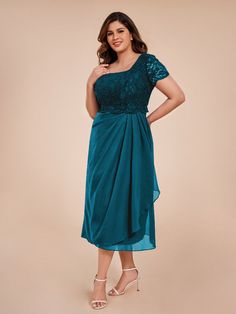 Expertly crafted for the mother of the bride, this A-line dress features a delicate lace bodice and elegant ruching that flatters all body types. Short sleeves add a touch of modesty while still keeping you comfortable. Perfect for any special occasion, this dress will make you feel confident and beautiful.    Attention!     The sleeves are see-through and unlined. (Refer to the picture below) Mother Of The Bride Evening Dress With Lace Sleeves, Bridesmaid A-line Lace Evening Dress, Bridesmaid Lace A-line Evening Dress, Lace A-line Bridesmaid Evening Dress, Mother Of The Bride Evening Dress With Lace Bodice, Formal Bridesmaid Dress With Lace Bodice, Lace Evening Dress For Mother Of The Bride, Formal Lace Dress With Ruched Bodice, Mother Of The Bride Lace Dress With Lace Bodice