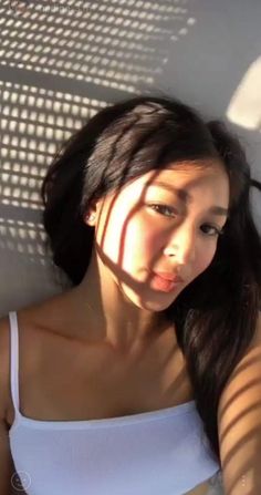 Nadine's IG story Nadine Lustre Selfie, Filipino Celebrities, Vsco Outfits