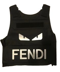 Fendi Tactical Bulletproof Streetwear Vest Bulletproof Vest, Cosplay Store, Supergirl Costume, Vest Design, Versace Blue, Bullet Proof Vest, Bullet Proof