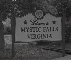 The board of Mystic Falls Virginia from The Vampire Diaries in aesthetic colouring <3 Mystic Falls Virginia, Elijah Mikaelson, Ian Joseph Somerhalder, Vampire Diaries Poster, The Vampire Diaries 3, Vampire Diaries Movie, Vampire Diaries Wallpaper, Mystic Falls, Stefan Salvatore