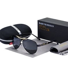 Buy Barcur Men Sunglasses Polarized UV400 Protection Eyewear Accessories Fashion Sunshades - by Lucid Fantasy  - $22.99
lf-jewelry.com/3xjMMaZ Male Accessories, Male Sunglasses, Mens Sunglasses Fashion, Casual Rings, Sunglasses Polarized, Vintage Fine Jewelry, Diamond Dangle Earrings, Pilot Sunglasses, Sunglasses Men