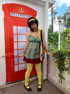 Weird Girl Fashion, Funky Colorful Outfits, Weird Girl Aesthetic Outfits, Whimsy Twee Fashion, Weird Girl Outfits, Cartoon Outfits Ideas, Polkadots Outfits, Weird Outfits Street Style, Weird Aesthetic Outfits