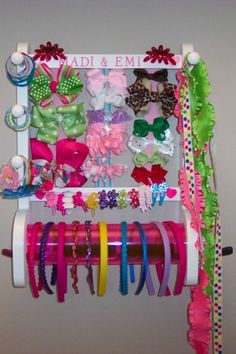 Accessories Organization, Hair Product Organization, Bow Storage, Hair Bow Organizer, Headband Organizer, Bow Organizer