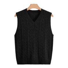 Plus V Neck Cable Knit Sweater Vest | Shein 3xl Embrace The Perfect Blend Of Comfort And Style With Our Plus V Neck Cable Knit Sweater Vest From Shein, Available In Size 3xl. This Trendy Piece Features A Classic Cable Knit Pattern That Adds A Touch Of Elegance To Any Outfit. Crafted From High-Quality Materials, It Promises Both Warmth And Durability, Making It A Must-Have Addition To Your Winter Wardrobe. The Flattering V-Neck Design Complements Various Body Types And Offers Endless Styling Poss V Neck Cable Knit Sweater, Cable Knit Sweater Vest, Cable Knit Pattern, Knit Sweater Vest, Professional Look, Knit Pattern, Cable Knit Sweater, Knit Patterns, Winter Wardrobe