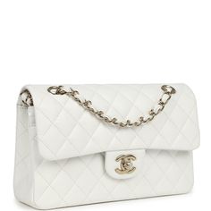 This Small Classic Double Flap bag is in white caviar leather with light gold tone hardware and features a front flap with signature CC turnlock closure, half moon back pocket, and adjustable interwoven light gold tone chain link and white leather shoulder strapDelivery 5-8 or 10-15 working days Please note that during high season and Sale period, delivery times may be affected We accept payment with a Credit card, Debit card, or PayPal.Note: Our Items are totally New High quality Brand Inspired Refurbished. Please make sure you are well aware of it before buying any of the Item. T&C's Apply in case of refunds.Please send us message on below chat to confirm availability. We will send the Refurbished Model in case you place an order with us. Enjoy Shopping.Always Send Us message to confirm Chanel Box, Hermes Birkin 25, Birkin 25, Bottega Veneta Shoulder Bag, Celine Bags, Vuitton Bag, Chanel Handbags, Flap Bag, Debit Card