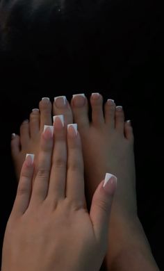 Acrylic Toes, Acrylic Toe Nails, Punk Nails, Cute Toe Nails, Light Nails, White Acrylic Nails, Girly Acrylic Nails, Work Nails, Short Square Acrylic Nails