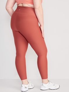 Power up your workout with PowerSoft leggings.  Light compression fabric meets a ridiculously smooth, peachy-soft feel.  Elasticized waistband.  Breathable, lightweight compression interlock fabric holds you in while sculpting your shape.  Four-way s Casual Go-dry Tights With 4-way Stretch, Casual Full-length Go-dry Tights, Casual Go-dry Leggings With 5-inch Inseam, Casual Tights For Light Exercise, Casual Go-dry Leggings For Light Exercise, Compression Fabric, Petite Size, Wicks, Women's Leggings