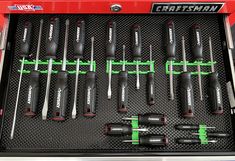 a red toolbox filled with lots of tools