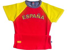 Spana espana French Terry Stretch to fit shirt Crop tee form fitted stretchable shirt  really soft 95%cotton 5%polyester Please refer to size chart in pictures note it does stretch all around. Please make sure measurements are good many people have said it's too small. Please double check. Thank you Fitted Multicolor Sporty T-shirt, Sporty Fitted Multicolor T-shirt, Multicolor Short Sleeve Sports Tops, Red Unisex Short Sleeve Top, Spain Shirt, Baby Tees 90s, Outfits For Spain, European Girls, Aesthetic Grunge Outfit