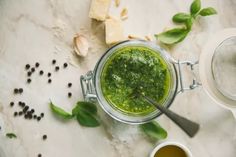 preserve basil and pesto