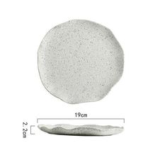 INSPIRA LIFESTYLES - Granite Texture Tableware - ABSTRACT