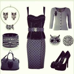 Goth Ideas, Goth Metal, Administrative Assistant, Hey Gorgeous, Office Chic, Awesome Outfits, Rockabilly Fashion