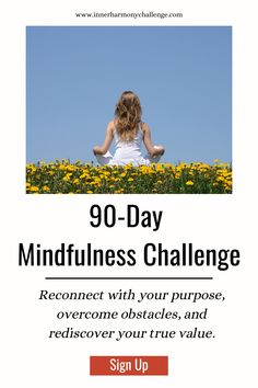 Join our 90-Day Inner Harmony Cleanse & Revival Challenge to reconnect with your purpose, break through obstacles, and rediscover your true value. Inner Harmony, True Value