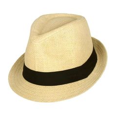 Best selling straw fedora for small head sizes. Traditional narrow brim pinched crown unisex fedora. 2" wide brim. Black band with side bow. C-crown with slight pinch. Elasticized inner band for a very comfortable fit. Sizes: small to extra-large. Available in 6 colors. 100% paper straw. Summer Fedora Hat, Hats For Small Heads, Stylish Womens Hats, Summer Fedora, Mens Fedora, Womens Fedora, Raffia Hat, Straw Fedora Hat, Fedora Hat Women