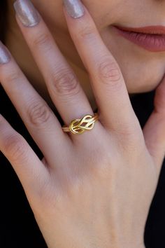 "💗 14K Gold Ring, 925 Sterling Silver, Stacking Ring, Engagement Ring, Statement Rings, Valentine's Day Gift, Valentine's Day Ring 💗 📝\"Introduce the 14K Gold Ring from Bex Jewelry, a perfect symbol of love and commitment. Handcrafted with care and precision, this ring is made from the finest 14K solid gold and 925 sterling silver, ensuring its durability and longevity. The ring is perfect for stacking with other ring or wear it alone, it will make a statement on any occasion. Our collection Gold Ring For Women Unique, Gold Ring Design For Women Daily Wear, 22k Gold Rings, Gold Ring Design For Women Minimal, Ring Women, Handmade Infinity Rings For Anniversary, Gold Ring For Girls Unique, Formal Handmade 22k Gold Rings, Gold Sterling Silver Infinity Rings