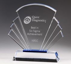 an award for best in six sigma achievement