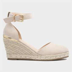 Shoe Zone, Nude Wedges, Sandal Style, Wedge Sandal, Truffles, Wedge Sandals, Amber, Wedges, Buy Online