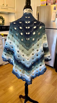 Virus Shawl/scarf, crocheted Virus Shawl, Scarf Crocheted, Shawl Scarf, Ear Warmers, Crochet Ideas, Shawls And Wraps, Scarf Shawl, Acrylic Yarn, Cotton Yarn