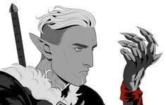 Fenris Dragon Age Blue Wraith, Fenris Dragon Age, Dragon Age Characters, Dragon Age 3, Dragon Age Games, Dragon Age Series, Dragon Age 2, Wood Elf, Dragon Age Inquisition